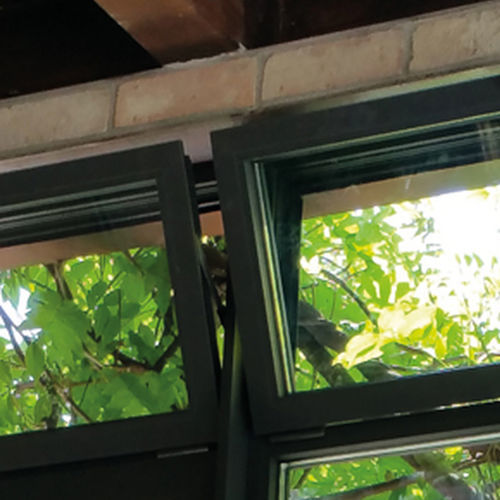 Sistema de ventilação residencial - NATURAL - Reynaers Aluminium - para casa / para janela / termodinâmico