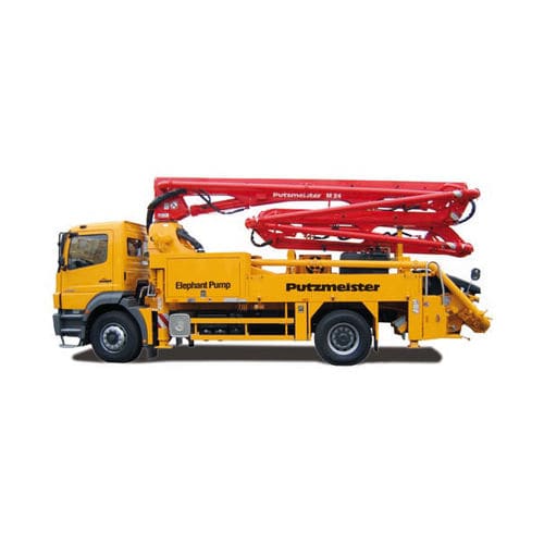 Bomba de concreto móvel - M 24-4 - PUTZMEISTER