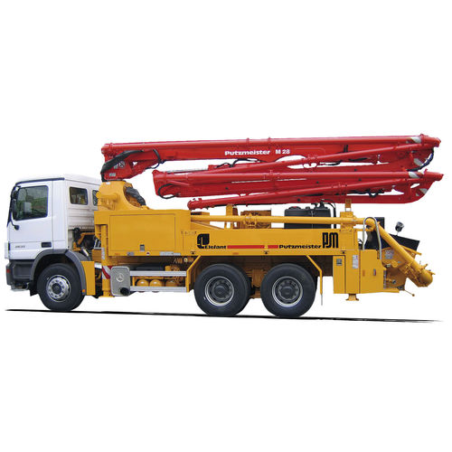 Bomba de concreto móvel - M 28-4 - PUTZMEISTER