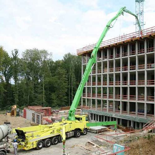 Bomba de concreto móvel - M 58-5 - PUTZMEISTER