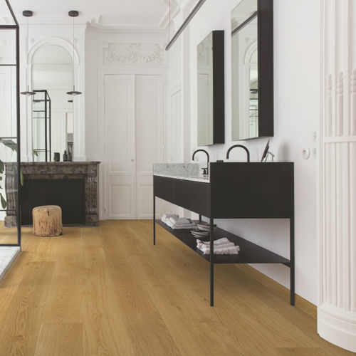 Piso estruturado - OAK EXTRA  - QUICK-STEP - efeito convés de barco / fosco / tingido