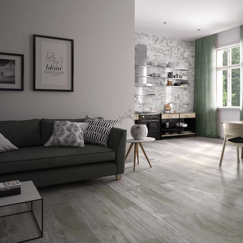 Placas de revestimento em porcelana - CIRCLE WOOD - RAK Ceramics - fosca / para ambiente interno / de parede