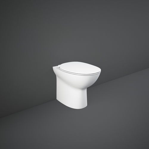 Vaso sanitário de piso - Rak-Morning - RAK Ceramics - em cerâmica / Rimless (sem rebordo) / moderno