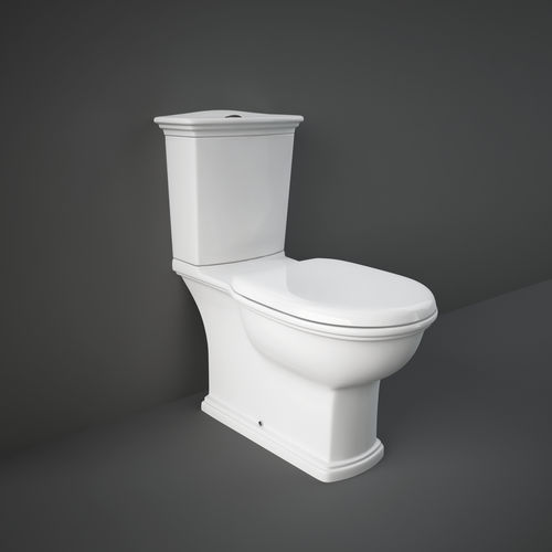 Vaso sanitário de piso - RAK-Washington - RAK Ceramics - em cerâmica / com descarga de água aparente / tradicional