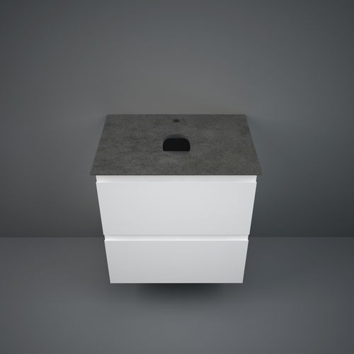 Tampo de bancada em cerâmica - RAK-PRECIOUS - RAK Ceramics - de borda reta