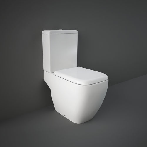 Vaso sanitário suspenso - Rak-Metropolitan - RAK Ceramics - back to wall / monobloco / em cerâmica