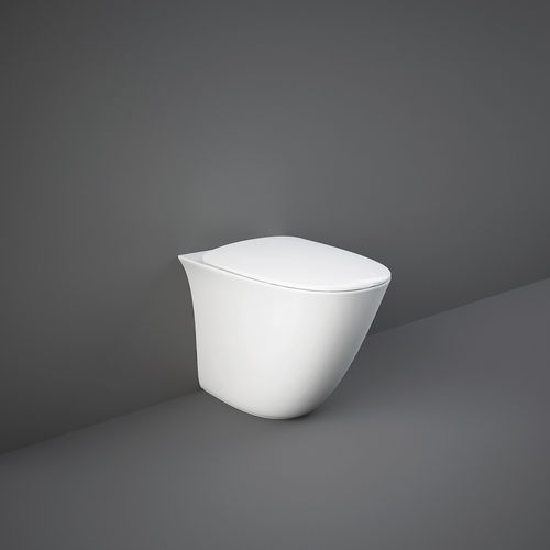 Vaso sanitário de piso - RAK-SENSATION  - RAK Ceramics - em cerâmica / Rimless (sem rebordo) / moderno