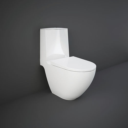 Vaso sanitário monobloco - RAK-DES - RAK Ceramics - em cerâmica / da linha residencial / da linha comercial