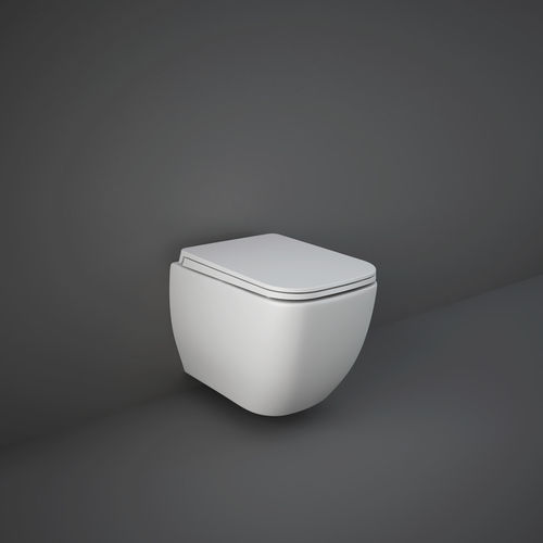 Vaso sanitário suspenso - RAK-FEELING - RAK Ceramics - em cerâmica / da linha residencial / da linha comercial