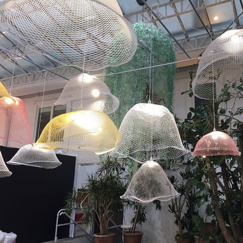 Pendente - CANOPY - PROCÉDÉS CHÉNEL INTERNATIONAL - em papel / contemporânea / Wire