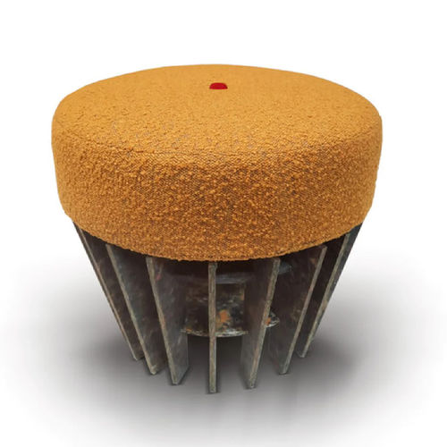 Otomana contemporânea - CUPCAKE - PROCÉDÉS CHÉNEL INTERNATIONAL - em tecido / em poliéster / em papel