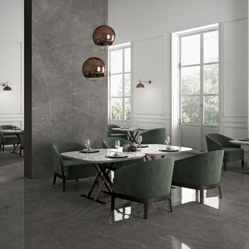 Placas de revestimento em grés porcelanato - TRILOGY 0.3 : SKY SMOKE - Panaria ceramica - polida / brilhante / para ambiente interno