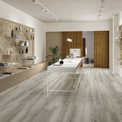 Placas de revestimento em grés porcelanato - NUANCE : PERLE - Panaria ceramica - com acabamento natural / estruturada / para ambiente interno