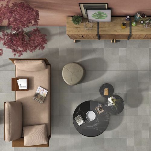 Placas de revestimento em grés porcelanato - CONTEXT : DECORS - Panaria ceramica - com acabamento natural / para ambiente interno / de parede