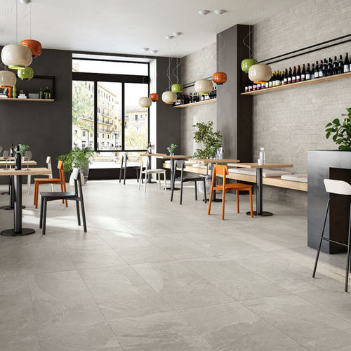 Placas de revestimento em grés porcelanato - LINEA FIORDO - FRAME : RIVER  - Panaria ceramica - com acabamento natural / estruturada / para ambiente interno
