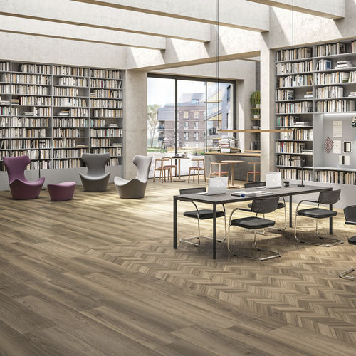 Placas de revestimento em grés porcelanato - NUANCE : CENDRE - Panaria ceramica - com acabamento natural / estruturada / para ambiente interno