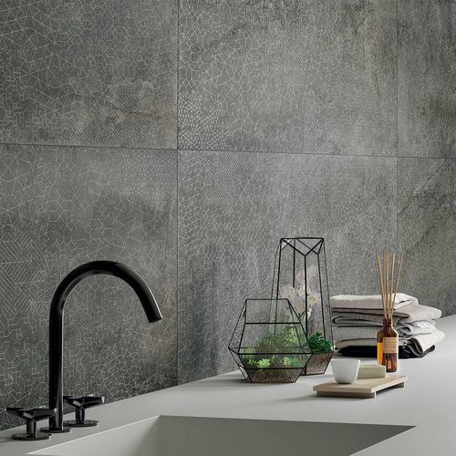 Placas de revestimento em grés porcelanato - PIERRE DES REVES : DECORS - Panaria ceramica - com acabamento natural / para ambiente interno / para ambiente externo