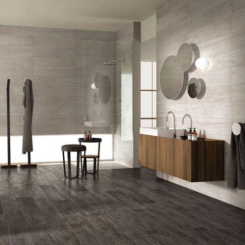 Placas de revestimento em grés porcelanato - WOOD YOU : FUMO - Panaria ceramica - com acabamento natural / para ambiente interno / de piso