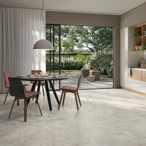 Placas de revestimento em grés porcelanato - VIA MAESTRA : PERCORSI - Panaria ceramica - com acabamento natural / estruturada / para ambiente interno