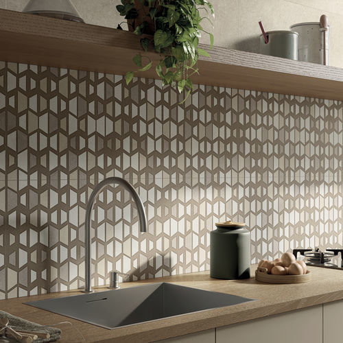 Placas de revestimento em grés porcelanato - IQONIQA : SPECTRUM - Panaria ceramica - fosca / para ambiente interno / para banheiro