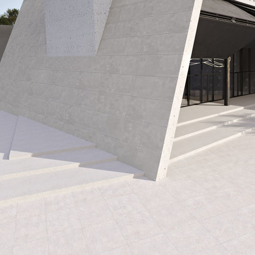 Placas de revestimento em porcelana - UNIQUE NATIVE - PAVIGRES CERAMICAS - em concreto / fosca / para ambiente interno