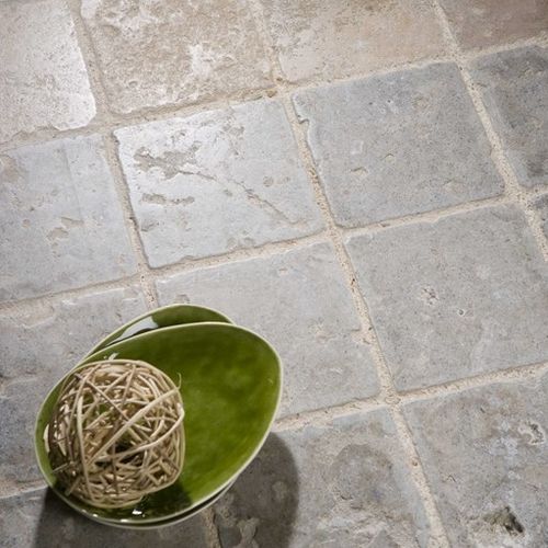 Lajota em pedra natural - AUBEROCHE ROUERGUE - OCCITANIE PIERRES - para ambiente interno / para sala / para entrada