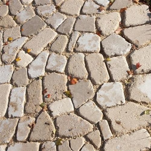 Bloco de pavimentação em pedra natural - INCERTUM - OCCITANIE PIERRES - para ambiente externo / para pátio / de jardim