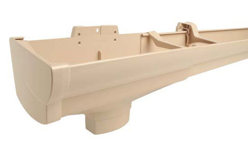 Calha pluvial de PVC - 25 - Nicoll - semicircular
