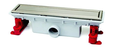 Ralo linear de chuveiro em aço inoxidável - DOCIA®  - Nicoll