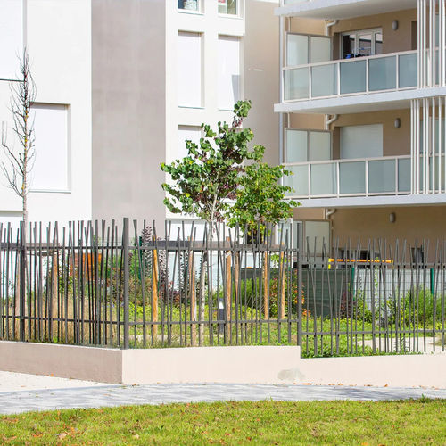 Cerca com barras - OOROSOO™ - NORMACLO - residencial / para ambientes profissionais / em aço galvanizado