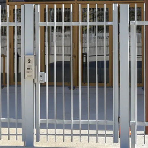 Portão de jardim em aço galvanizado - RESIDECO™ 5010 - NORMACLO - em aço revestido a pó