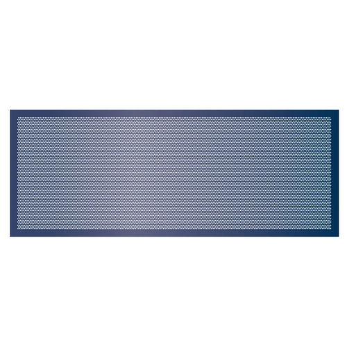 Chapa perfurada - CASSETTES R6T10 - NORMACLO - de aço galvanizado / em alumínio / azul
