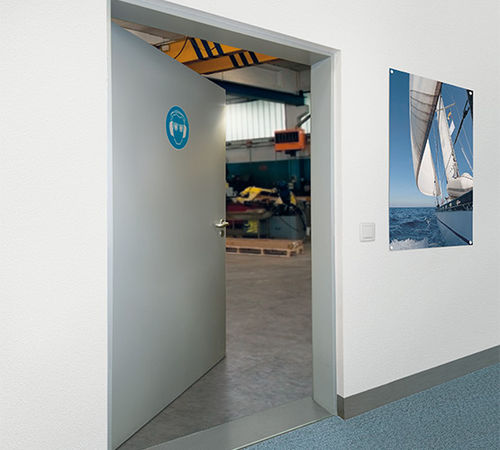 Porta insonorizada - DB-1 TYPE 52 - Novoferm - interna / em chapa de aço / de abrir