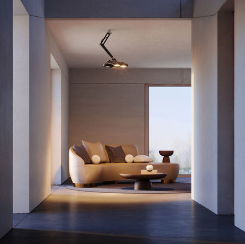 Spot de teto - NOMAD  - Modular Lighting Instruments - de LED / halôgeno / redondo
