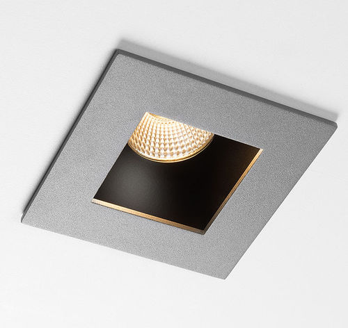 Downlight de embutir no teto - SLIDE - Modular Lighting Instruments - de LED / quadrado / IP55