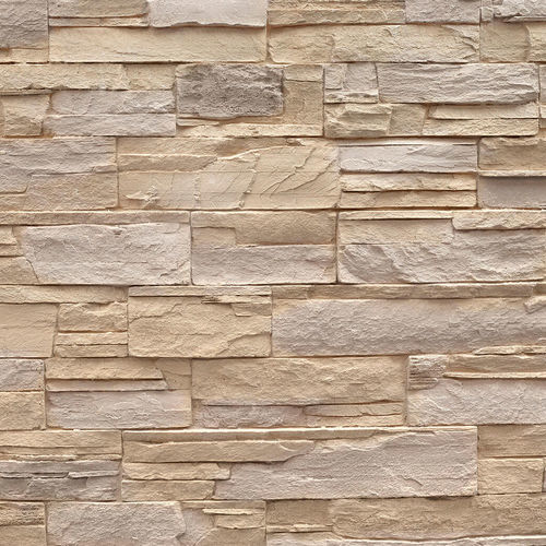 Painel decorativo em poliéster - STONE GREY - MSD Panels - em fibra de vidro / de parede / com motivos impressos