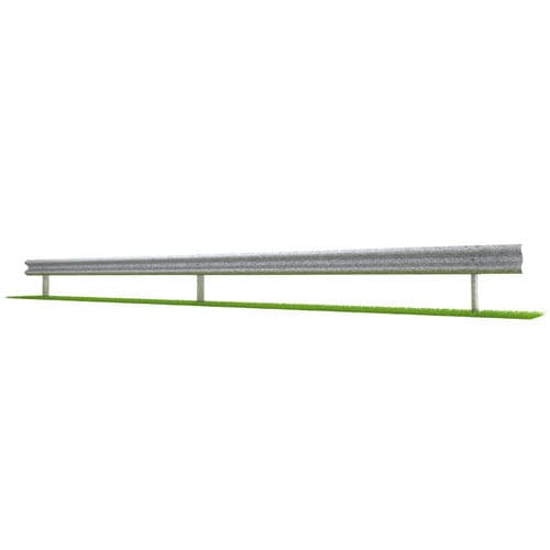 Defensa metálica em aço galvanizado - SINGLE-SIDED N2-W4 - MARCEGAGLIA - para via pública