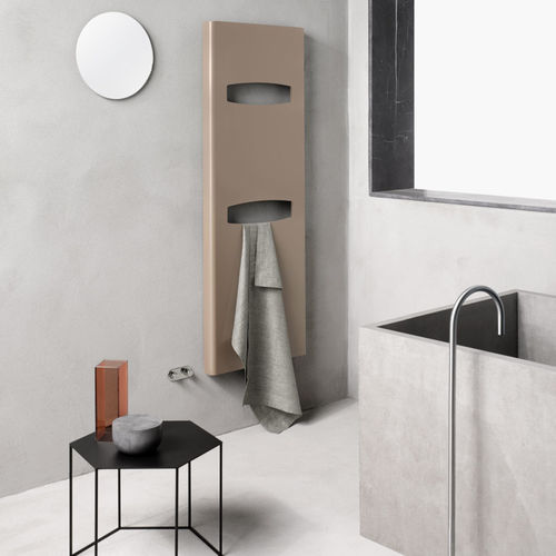Aquecedor de toalhas contemporâneo - MASK - Caleido srl - elétrico / a água quente / 501 W–750 W