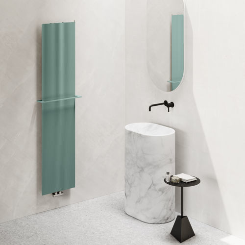 Radiador contemporâneo - 100/1000 RIGHE - Caleido srl - elétrico / a água quente / 501 W–750 W