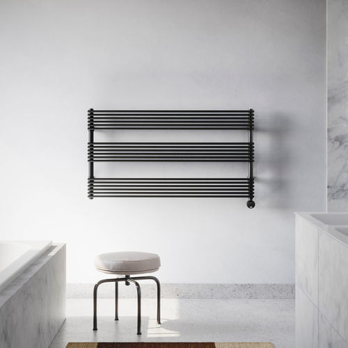 Aquecedor de toalhas contemporâneo - NIBBIO BAGNO - Caleido srl - elétrico / a água quente / 500 W