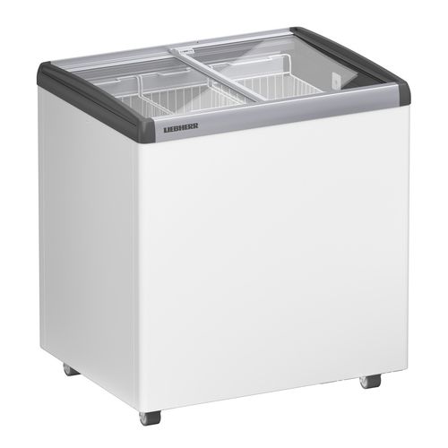 Freezer profissional - GTE 2502 - LIEBHERR - horizontal / branco / com porta de vidro