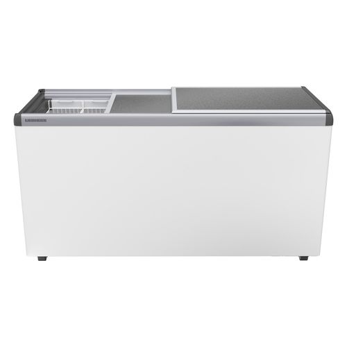 Freezer profissional - GTE 5800 - LIEBHERR - horizontal / branco / com porta de vidro