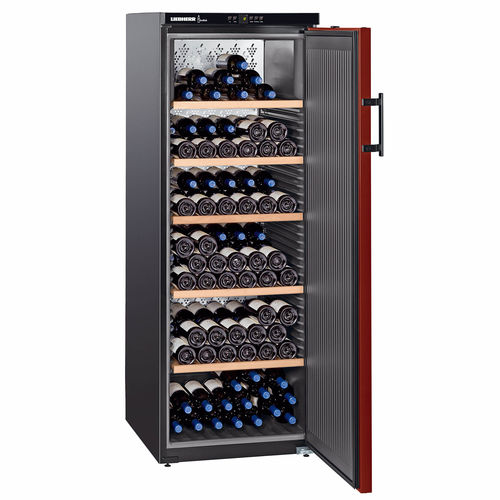 Adega climatizada da linha comercial - WKR 4211 VINOTHEK - LIEBHERR - de instalação livre / em aço