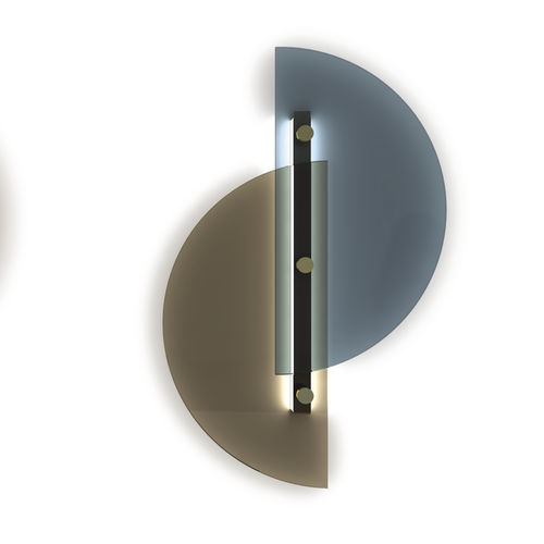 Arandela contemporânea - PAPILLON - Arflex - para ambiente interno / em vidro / de LED