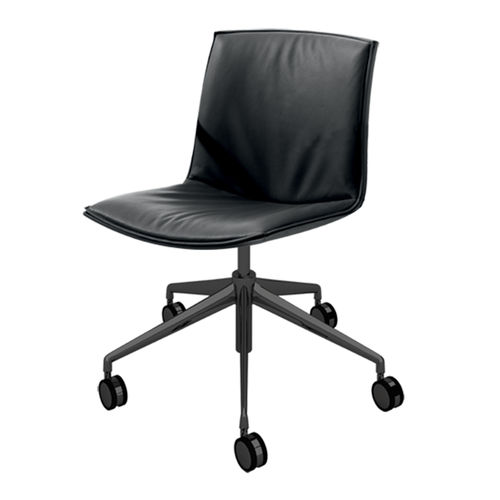 Cadeira de escritório contemporânea - CATIFA UP: 5 WAYS  - Arper - para ambiente interno / em tecido / em couro