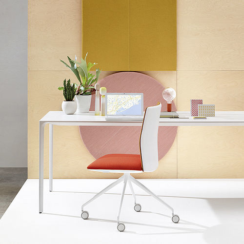 Cadeira de escritório contemporânea - KINESIT - Arper - para ambiente interno / em tecido / em couro