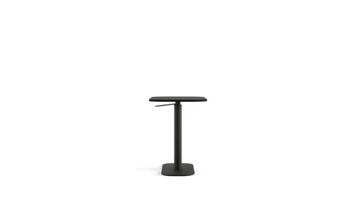 Mesa de centro contemporânea - RALIK  - Arper - em carvalho / em compensado / com base em metal pintado