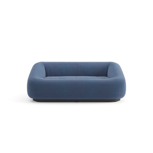 Sofá contemporâneo - AOM - Arper - para ambiente externo / em tecido / azul
