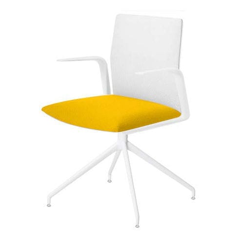 Cadeira de escritório contemporânea - KINESIT  - Arper - para ambiente interno / em tecido / em couro