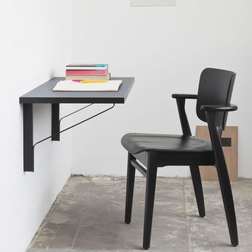 Mesa secretária de parede - Kaari - Artek - contemporânea / em carvalho / em aço